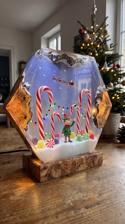 Handmade Christmas Lamps