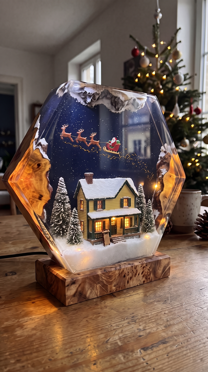 Handmade Christmas Lamps