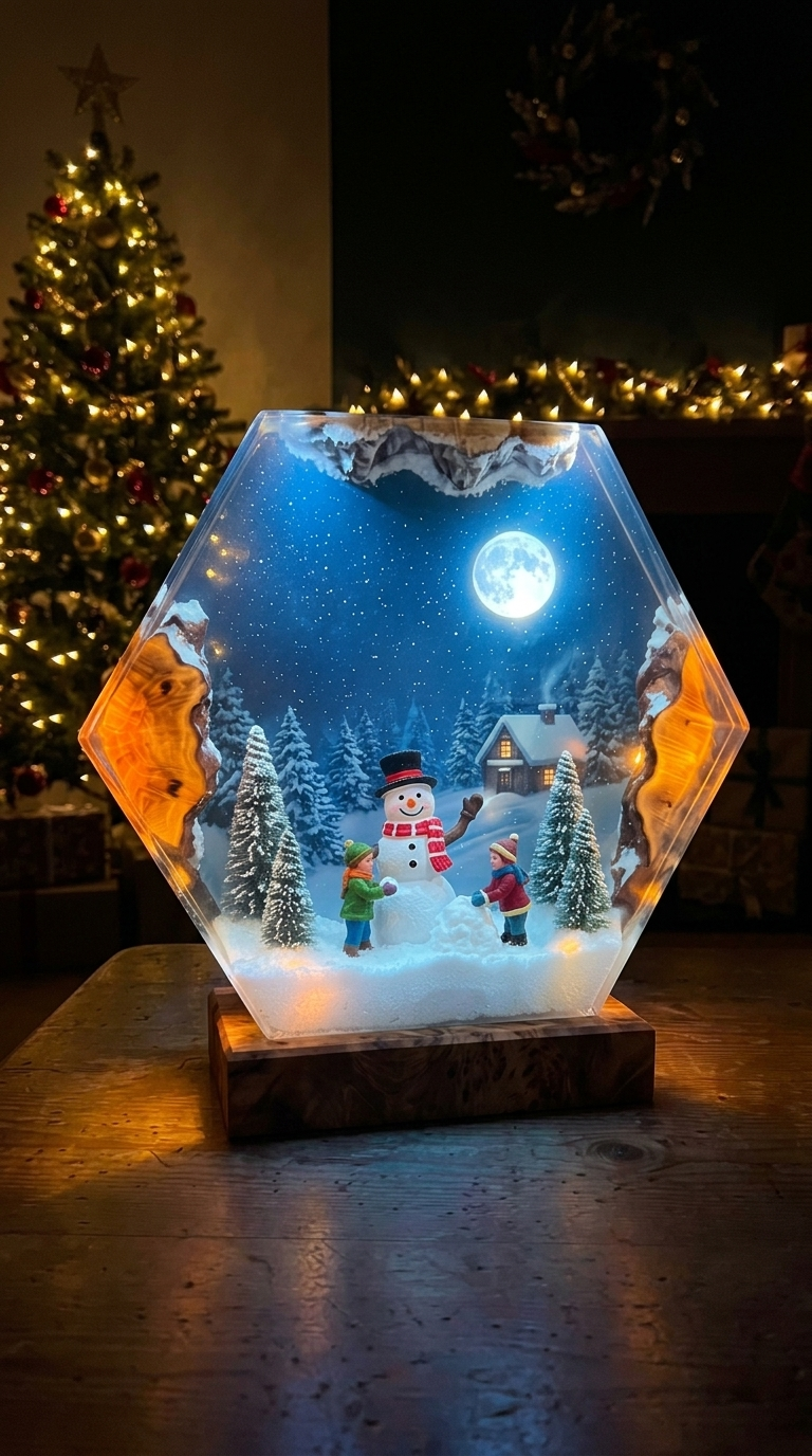 Handmade Christmas Lamps